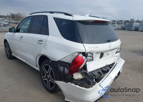 2016 Mercedes-Benz Gle 400 4Matic z USA, uszkodzony, nr VIN 4JGDA5GB5GA790866